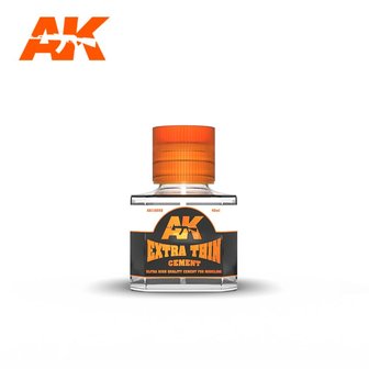 AK12002 - Extra Thin Cement 40ml - [AK Interactive]