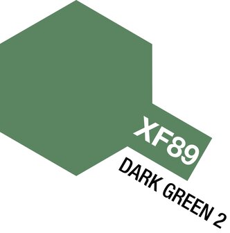 Tamiya 81789 - XF89/XF-89 Dark Green 2 - 10ml