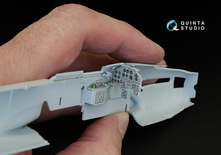 Quinta Studio QD48072 - Il-2  3D-Printed &amp; coloured Interior on decal paper  (for Zvezda kit) - 1:48