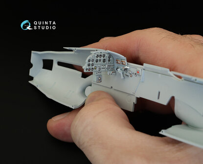 Quinta Studio QD48072 - Il-2  3D-Printed &amp; coloured Interior on decal paper  (for Zvezda kit) - 1:48