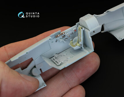 Quinta Studio QD48072 - Il-2  3D-Printed &amp; coloured Interior on decal paper  (for Zvezda kit) - 1:48