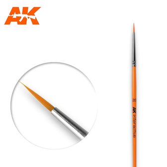 AK602 - 2/0 Round Brush Synthetic - [AK Interactive]