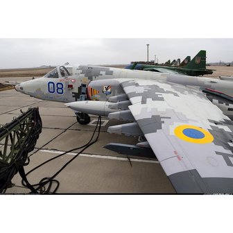 MRP-404 - Dark Gray - Ukraine AF - Su-25, digital camo - [MR. Paint]