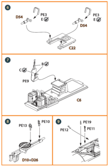 Clear Prop Models CPA72026 - Ki-51 Sonia detail set (all versions) - 1:72 