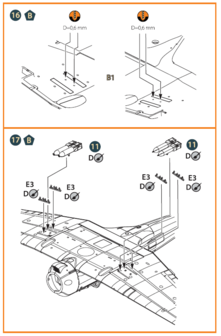 Clear Prop Models CPA72026 - Ki-51 Sonia detail set (all versions) - 1:72 