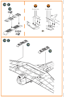 Clear Prop Models CPA72026 - Ki-51 Sonia detail set (all versions) - 1:72 