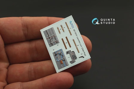 Quinta Studio QD72010 - La-5  3D-Printed &amp; coloured Interior on decal paper  (for ClearProp kit) - 1:72