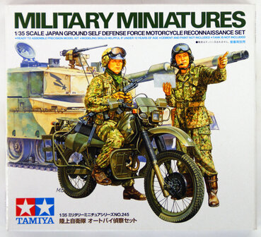 Tamiya 35245 JGDSF Motorcycle Reconnaissance Set