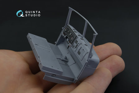 Quinta Studio QD35016 - Ural-4320 3D-Printed &amp; coloured Interior on decal paper (for Zvezda kit) - 1:35