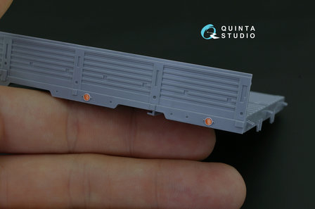 Quinta Studio QD35016 - Ural-4320 3D-Printed &amp; coloured Interior on decal paper (for Zvezda kit) - 1:35