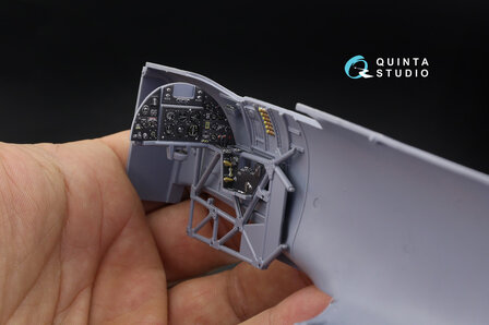 Quinta Studio QD32097 - Tempest Mk.V 3D-Printed &amp; coloured Interior on decal paper (for Special Hobby/Revell kit) - 1:32