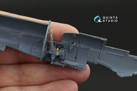 Quinta Studio QD48121 - Spitfire Mk.XVI 3D-Printed &amp; coloured Interior on decal paper (for Eduard kit) - 1:48