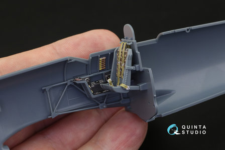 Quinta Studio QD48191 - Tempest Mk.V 3D-Printed &amp; coloured Interior on decal paper (for Eduard kit) - 1:48