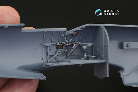 Quinta Studio QD48191 - Tempest Mk.V 3D-Printed &amp; coloured Interior on decal paper (for Eduard kit) - 1:48