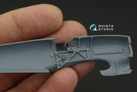 Quinta Studio QD72035 - Hawker Typhoon Mk.1b (early) 3D-Printed &amp; coloured Interior on decal paper (for Brengun kit) - 1:72