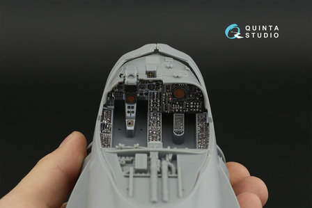 Quinta Studio QDS-32108 - A-6A Intruder 3D-Printed &amp; coloured Interior on decal paper (for Trumpeter kit) - Small Version - 1:32