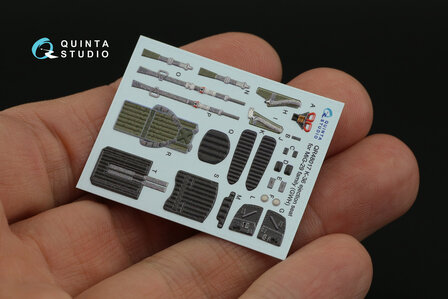 Quinta Studio QR48017 - K-36 ejection seat for MiG-29 family (for GWH kit) - 1:48