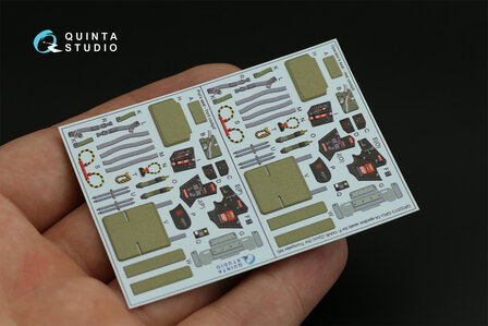 Quinta Studio QR32013 - GRU-7A ejection seats F-14A/B (2 pcs) (for Trumpeter kit) - 1:32