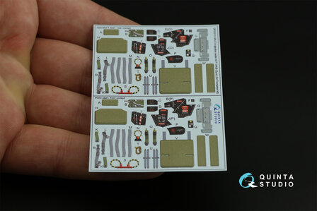 Quinta Studio QR32013 - GRU-7A ejection seats F-14A/B (2 pcs) (for Trumpeter kit) - 1:32