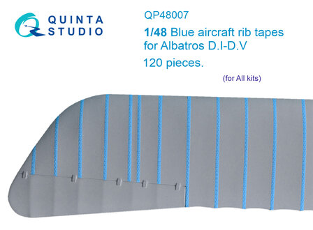 Quinta Studio QP48007 - Blue rib tapes Albatros D.I-D.V (All kits) - 1:48