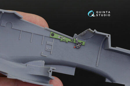 Quinta Studio QDS-48253 - P-51D 3D-Printed &amp; coloured Interior on decal paper (for Tamiya kit) - Small Version - 1:48