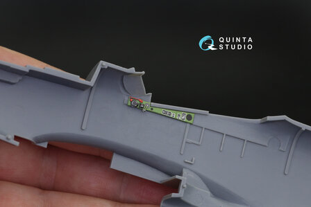 Quinta Studio QDS-48253 - P-51D 3D-Printed &amp; coloured Interior on decal paper (for Tamiya kit) - Small Version - 1:48