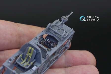 Quinta Studio QD48255 - Swordfish Mk.I 3D-Printed &amp; coloured Interior on decal paper (for Tamiya kit) - 1:48