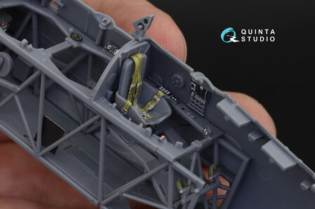 Quinta Studio QD48256 - Swordfish Mk.II 3D-Printed &amp; coloured Interior on decal paper (for Tamiya kit) - 1:48