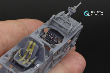 Quinta Studio QD48256 - Swordfish Mk.II 3D-Printed &amp; coloured Interior on decal paper (for Tamiya kit) - 1:48