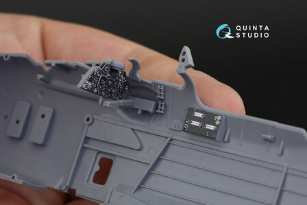 Quinta Studio QD48256 - Swordfish Mk.II 3D-Printed &amp; coloured Interior on decal paper (for Tamiya kit) - 1:48