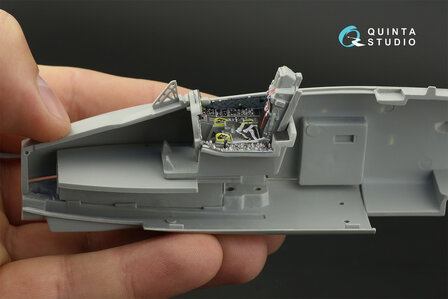 Quinta Studio QD48196 - A-10C 3D-Printed &amp; coloured Interior on decal paper (for Italeri kit) - 1:48