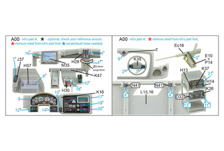 Quinta Studio QD35044 - M1224 MaxxPro MRAP 3D-Printed &amp; coloured Interior on decal paper (for Bronco kit) - 1:35