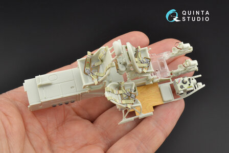 Quinta Studio QD32084 - Ju 88A-1 3D-Printed &amp; coloured Interior on decal paper (for Revell kit) - 1:32