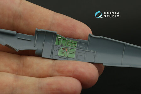 Quinta Studio QD72042 - Spitfire Mk.IX 3D-Printed &amp; coloured Interior on decal paper (for Eduard) - 1:72