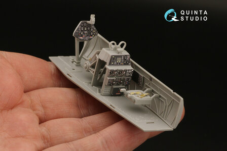 Quinta Studio QD48289 - Ar 196A-3 3D-Printed &amp; coloured Interior on decal paper (for Italeri kit) - 1:48