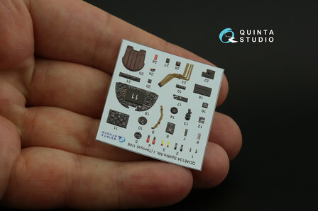 Quinta Studio QD48134 - Spitfire Mk.I 3D-Printed &amp; coloured Interior on decal paper (for Tamiya kit) - 1:48