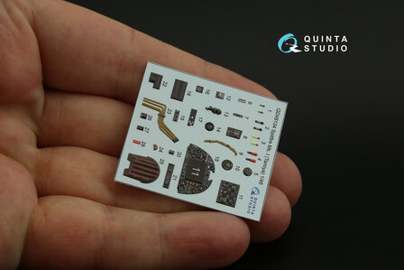 Quinta Studio QD48134 - Spitfire Mk.I 3D-Printed &amp; coloured Interior on decal paper (for Tamiya kit) - 1:48