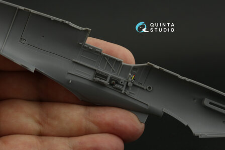 Quinta Studio QD48134 - Spitfire Mk.I 3D-Printed &amp; coloured Interior on decal paper (for Tamiya kit) - 1:48