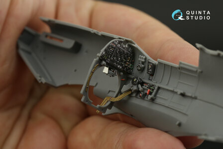 Quinta Studio QD48134 - Spitfire Mk.I 3D-Printed &amp; coloured Interior on decal paper (for Tamiya kit) - 1:48