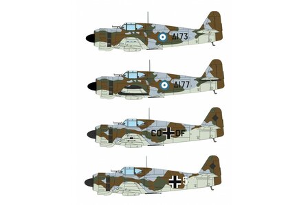 Dora Wings DW48039 - MB.151&nbsp;C.1 foreign service (Greece &amp; Luftwaffe) - 1:48