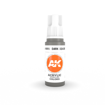 AK11015 - Dark Sea Grey  - Acrylic - 17 ml - [AK Interactive]