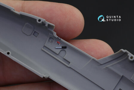 Quinta Studio QD48220 - F-5A 3D-Printed &amp; coloured Interior on decal paper (for Kinetic kit) - 1:48