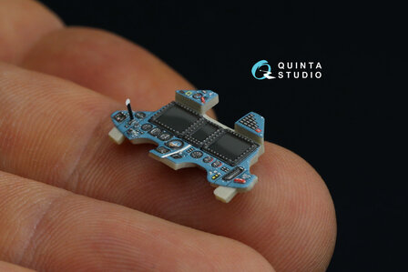 Quinta Studio QD48233 - Su-27SM 3D-Printed &amp; coloured Interior on decal paper (for KittyHawk kit) - 1:48