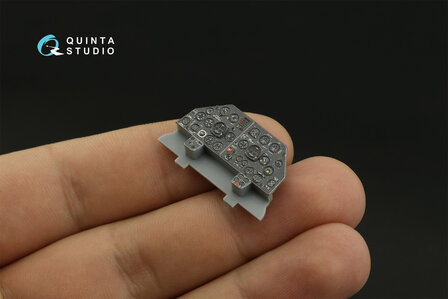 Quinta Studio QD48322 - Mi-4 3D-Printed &amp; coloured Interior on decal paper (for Trumpeter kit) - 1:48