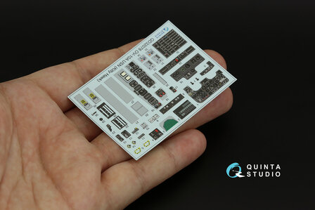 Quinta Studio QD32078 - OV-10A (USN version) 3D-Printed &amp; coloured Interior on decal paper (for KittyHawk kit) - 1:32