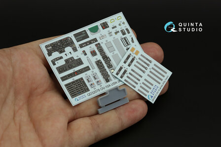 Quinta Studio QD32078 - OV-10A (USN version) 3D-Printed &amp; coloured Interior on decal paper (for KittyHawk kit) - 1:32