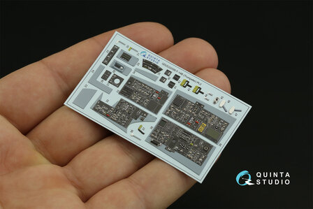 Quinta Studio QDS-32099 - F-14B 3D-Printed &amp; coloured Interior on decal paper (for Trumpeter kit) - Small Version - 1:32