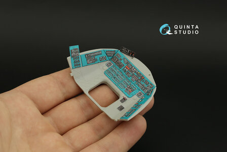 Quinta Studio QDS-35065 - Mi-8MT 3D-Printed &amp; coloured Interior on decal paper (for Trumpeter kit) - Small Version - 1:35