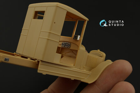 Quinta Studio QD35067 - ZiS-5 3D-Printed &amp; coloured Interior on decal paper (All kits) - 1:35