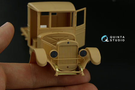 Quinta Studio QD35067 - ZiS-5 3D-Printed &amp; coloured Interior on decal paper (All kits) - 1:35